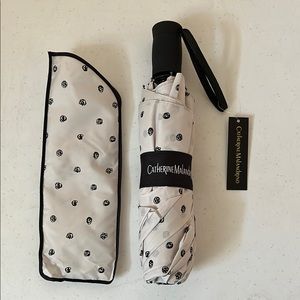 Catherine Malandrino White and Black Umbrella